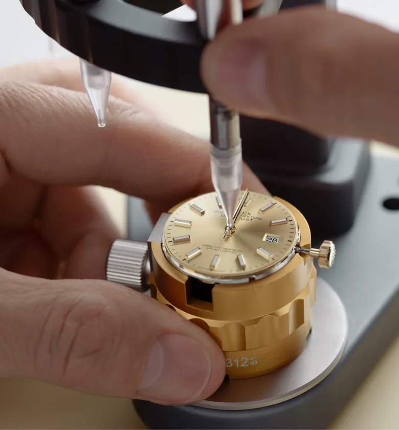 la procedura della revisione completa rolex - Nicora